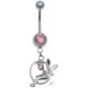 Steel Banana Belly Ring Dangling Swinging Sprite